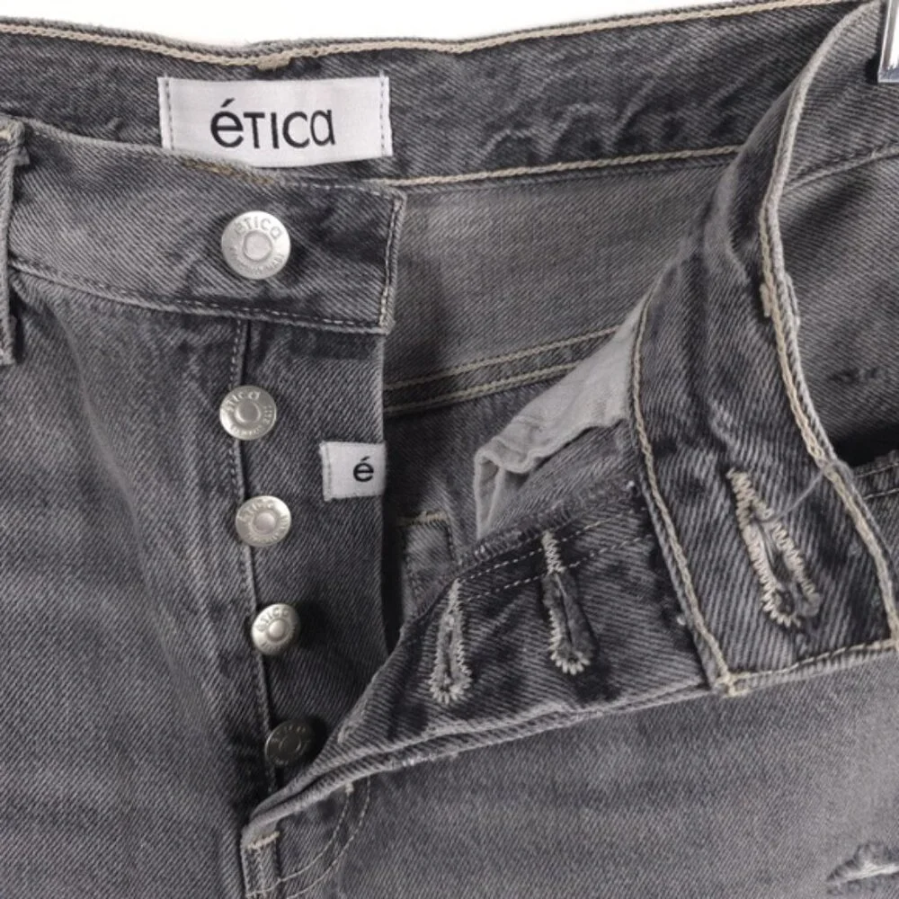 NWT‎ éTICA ORGANIC COTTON Blend Brandy Long Shorts QUARTZSITE EW179122 Size 28